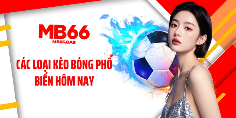 Các loại kèo bóng phổ biến hôm nay