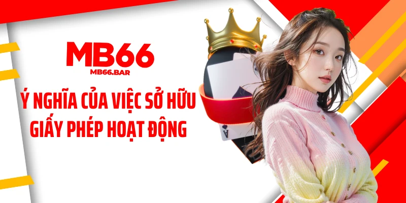 Ý nghĩa của việc sở hữu giấy phép hoạt động